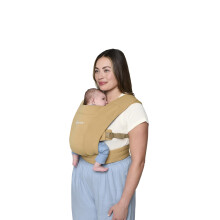 Portabeb s Ergobaby Embrace Cozy para reci n nacidos (3-11 kg) en tejido Ponte color camel