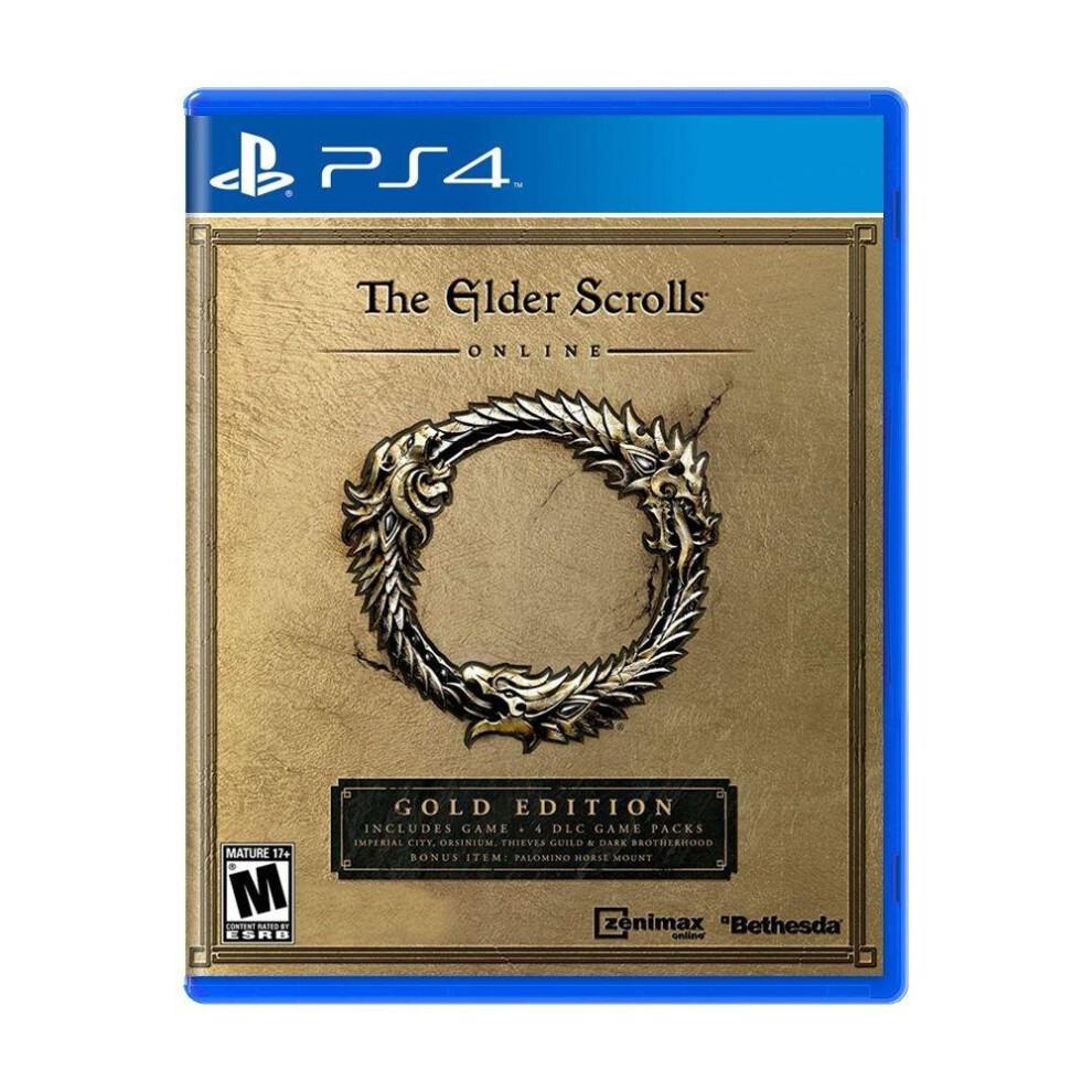 The Elder Scrolls Online - Playstation 4 Edition (Renewed) Gold 703670652257