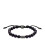 Fossil Fossile Mnner Galaxy Perlen Navy Rekonstruierte Sandstein -Perlenarmband 1