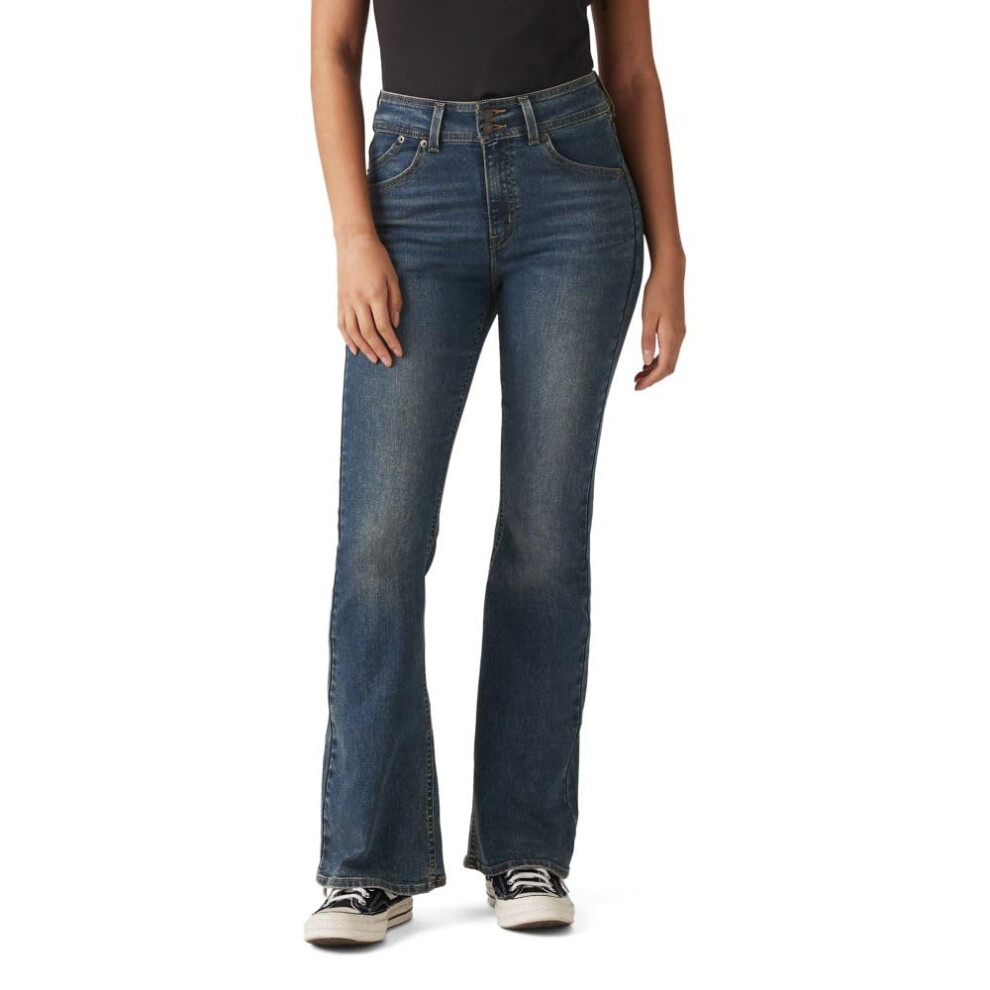 Levi's Women's 726 Retro High Rise Flare Jeans  (New) Around The Bend  27 Short