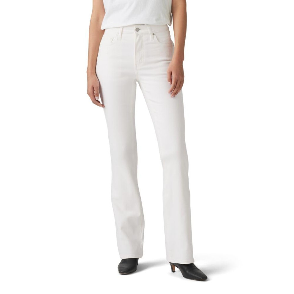 Levi's Women's 725 High Rise Bootcut Jeans (Also Available in Plus)  (New) Soft Clean White  33 Regular