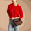Fossil Fossile Jolie Crossbody Bag Black/Leopard 2