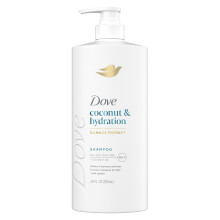 Champô Dove Coco & Hidratação para Cabelo Seco com Tecnologia Bio-Protein 28 Fl Oz