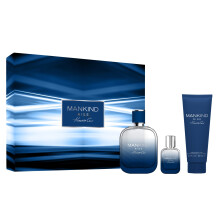Kenneth Cole Mankind Rise - Set de regalo de 3 piezas para hombre con notas de eucalipto, jengibre y s   ndalo (100 ml y 14 ml) Eau de Toilette en