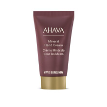 Crema Mani Minerale AHAVA Vivid Burgundy - Crema lussuosa per mani secche, sollievo profondo e nutrimento
