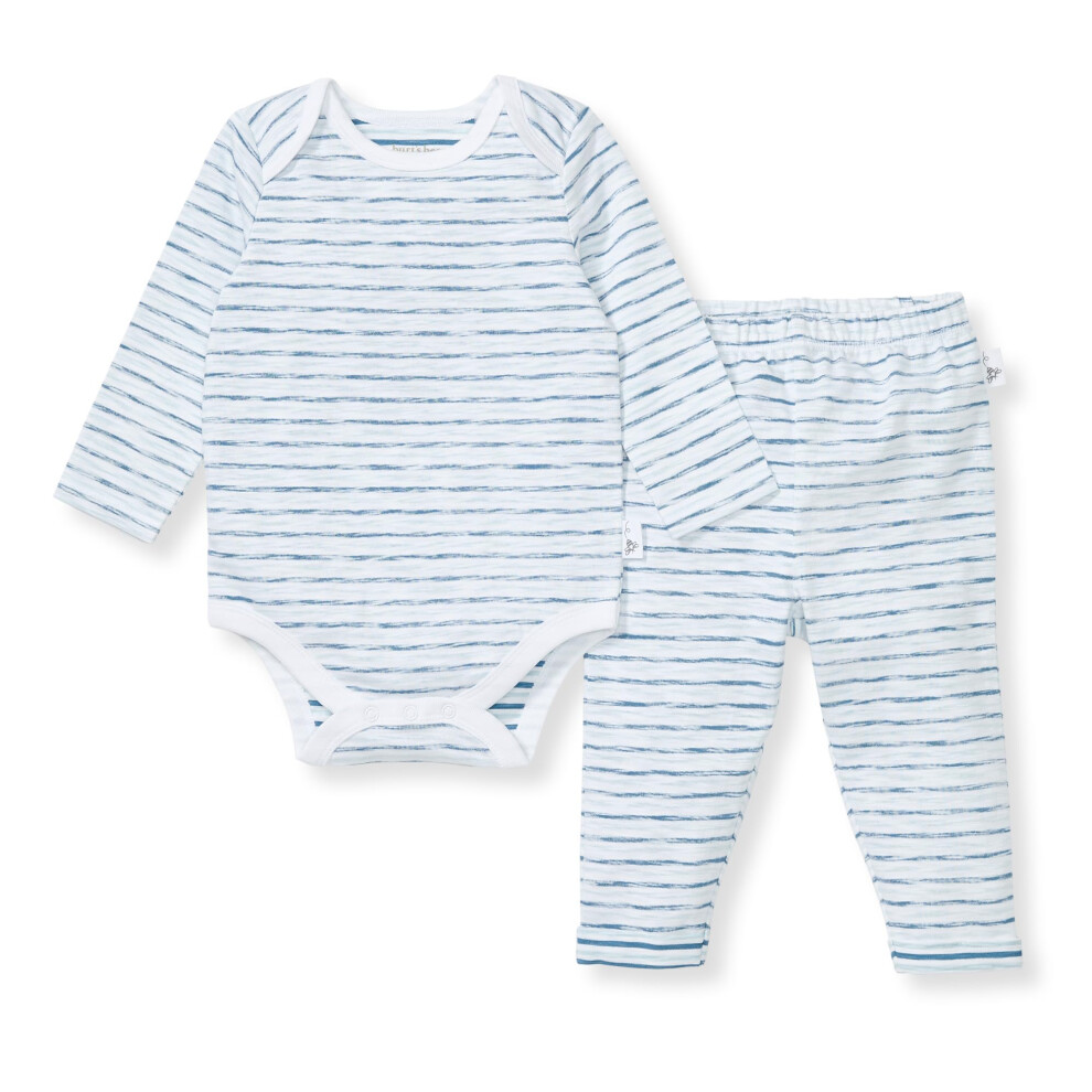 Burt's Bees Baby Unisex Baby Bodysuit & Pant Set  100% Organic Cotton
