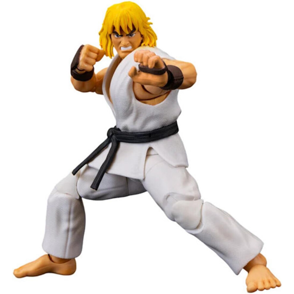 Figura De Acci N Exclusiva De Jada Toys Ultra Street Fighter Ii Ken Player 2 De 6""-image