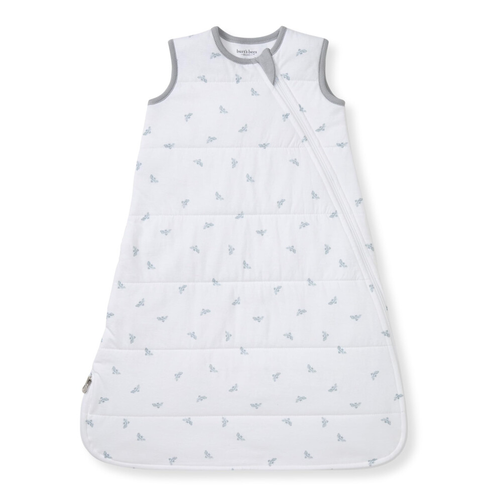 Burt's Bees Baby Beekeeper Infant Wearable Blanket  100% Organic Cotton Unisex  Girl  Boy Swaddle Transition Sack - Light Weight 0.5 TOG or Medium Wei