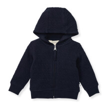 Burt's Bees Baby Baby Sweatshirts Lightweight Zip-up Jackets Hooded Coats Organic Cotton Midnight Quited Bee