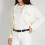 Levi's Levi's Damernas Hammered Centerbar Spänne Casual Bälte, Svart, Medium 5
