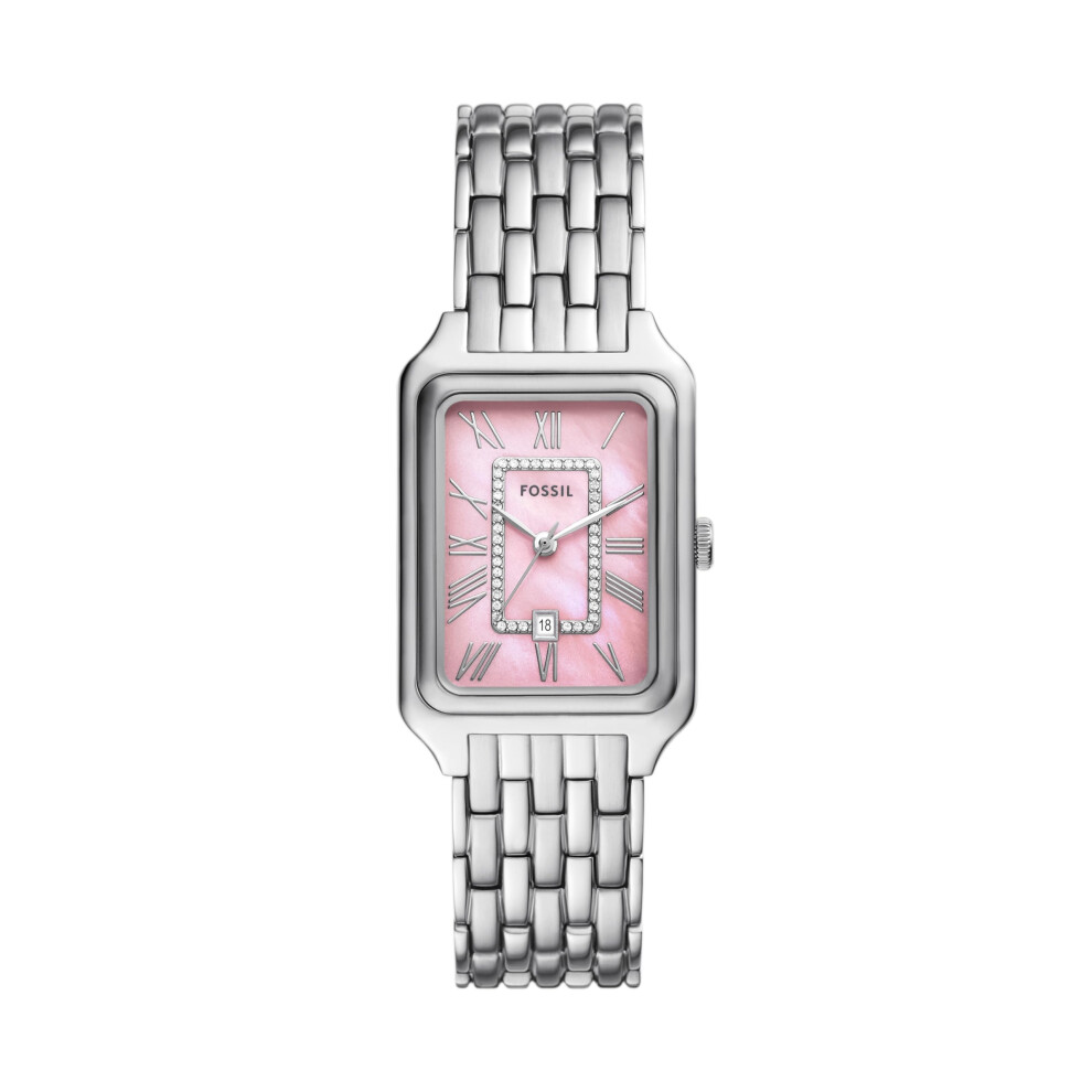 Fossil Women's Raquel Three-Hand Date Stainless Steel Watch