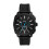 Fossil herremaskine kronograf sort silikone ur 1
