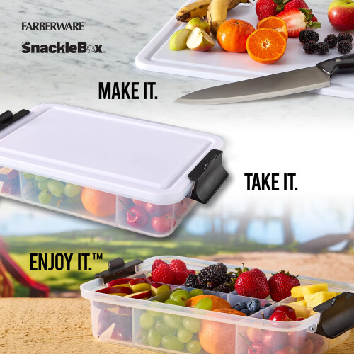 Farberware Farberware Build-a-Board Stackbox z blokujaca plastikowa tablica tnac 1