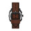 Fossil Machine de fossile Chronographe Chronographe Brown Leather Watches 2