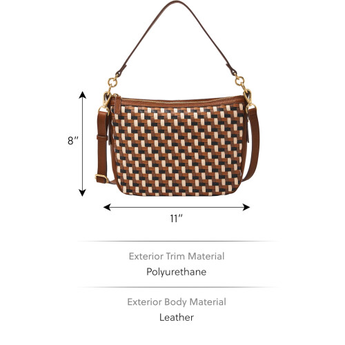 Fossil Fossile Jolie Crossbody Bag Neutral gewebt 2
