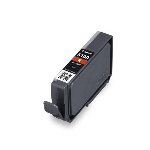Canon Γνήσιο δοχείο κόκκινου μελανιού Canon PFI-5100 συμβατό με τους εκτυπωτές ImagePROGRAF PRO-310 2