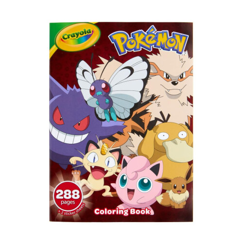 Crayola Crayola Pok? Mon para colorear 288 pgs.