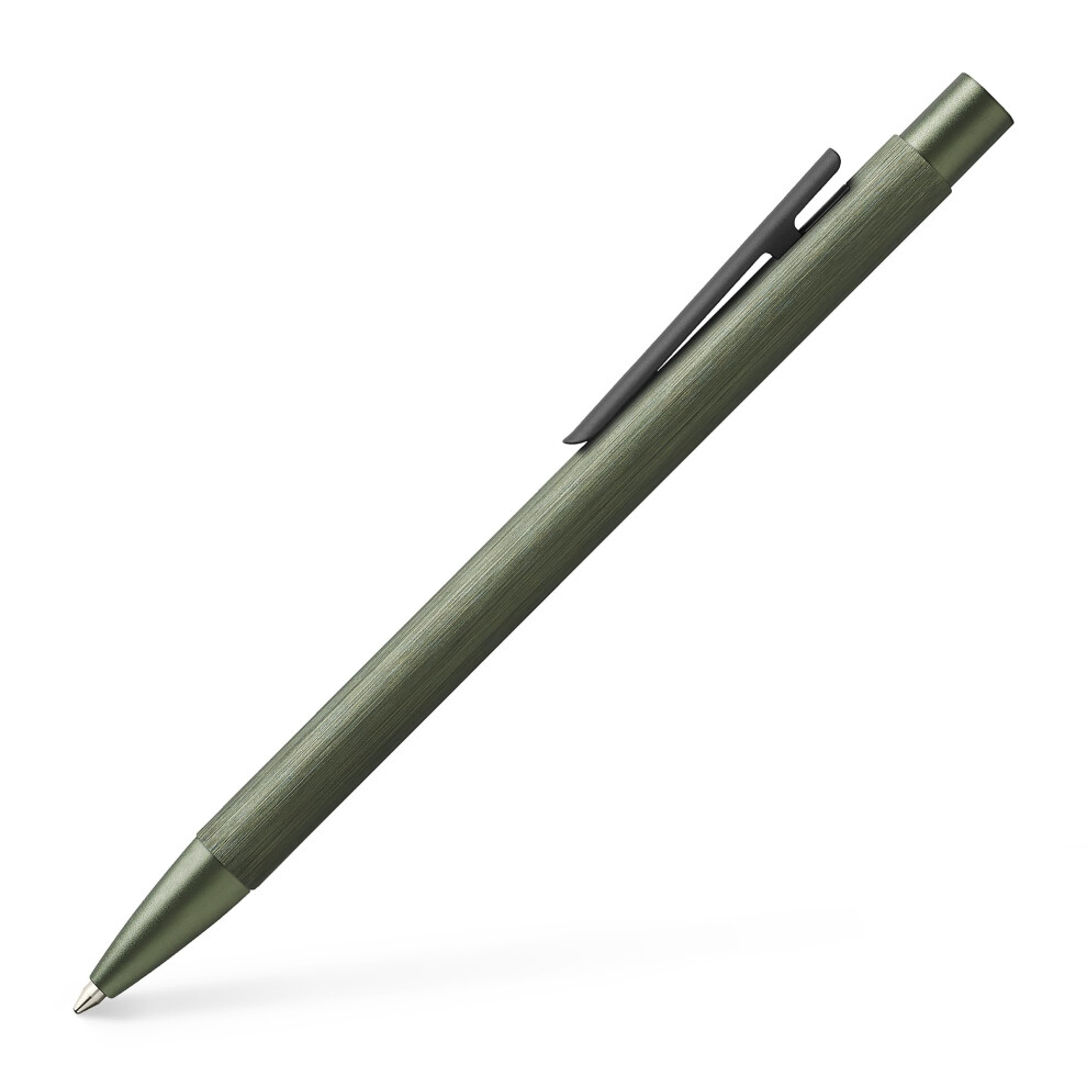 Faber-Castell Neo Slim Auminium Ballpoint Pen - Olive Green