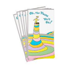 Hallmark Dr. Seuss Afstudeerkaart Geldhouders of Cadeaukaarthouders (Oh de plaatsen waar je naartoe gaat! 6 kaarten met enveloppen) voor middelbare s