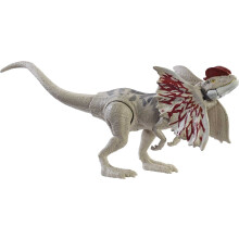 Jurassic World Fierce Force Διλοφόσαυρος Κινούμενη Φιγούρα Δράσης, Ρεαλιστικός Σχεδιασμός