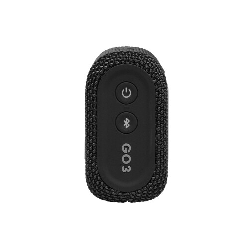 JBL JBL - GO3 Portable Waterproof Wireless Speaker - Black (Renewed) 1