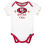 Gerber Gerber Baby-M   dchen NFL 3er-Pack Kurzarm-Einteiler-Body, Teamfarbe, 6   12 Monate 4