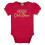 Gerber Gerber Baby-M   dchen NFL 3er-Pack Kurzarm-Einteiler, Body, Teamfarbe, 18 Monate 3