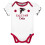 Gerber Gerber Baby-M   dchen NFL 3er-Pack Kurzarm-Einteiler-Body, Teamfarbe, 3   6 Monate 4