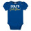 Gerber Gerber Baby-M   dchen NFL 3er-Pack Kurzarm-Einteiler, Body, Teamfarbe, 18 Monate 2