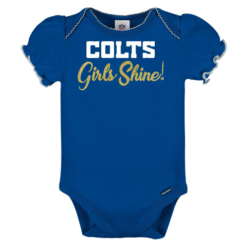 Gerber Gerber Baby-M   dchen NFL 3er-Pack Kurzarm-Einteiler, Body, Teamfarbe, 18 Monate 1