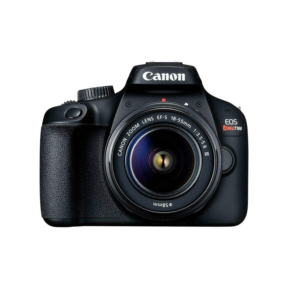 Canon Eos Rebel T100 / 4000D Dslr Camera (W / 18-55 Iii) (Renouvel)-image
