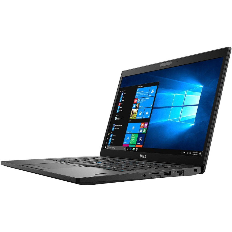 Dell Latitude 7490 14"""" FHD Laptop Computer  Intel Quad Core i5 8250U  16GB DDR4 RAM  512GB M.2-SATA  HDMI  CAM  Windows 10 Pro 64 Bit (Renewed)