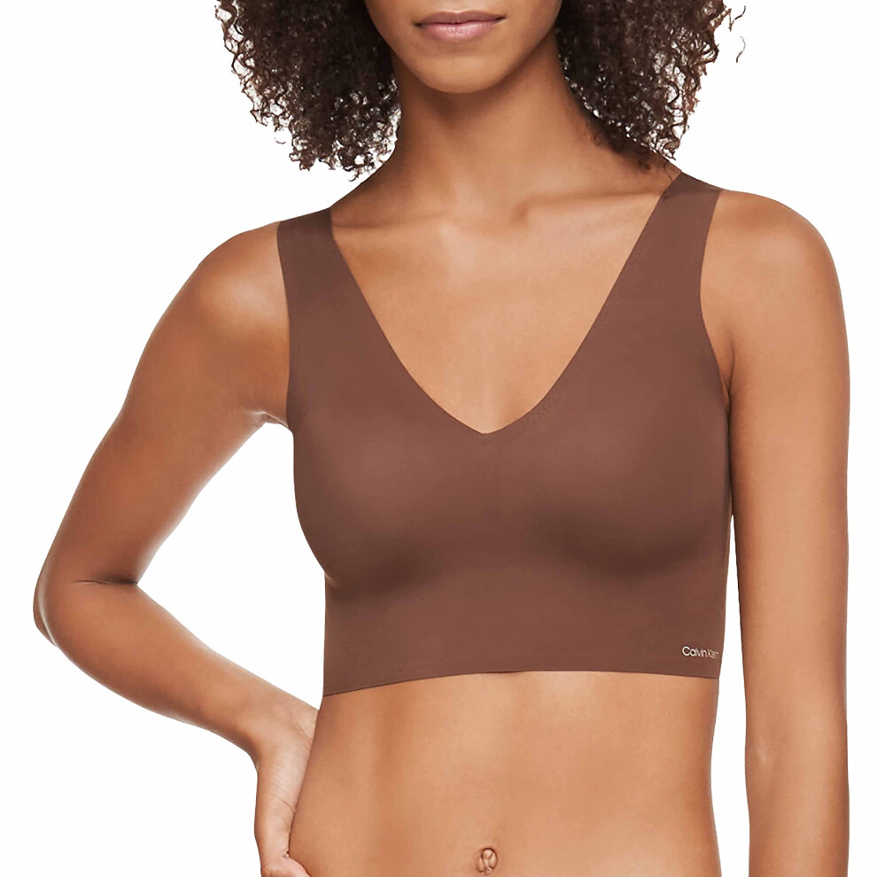Calvin Klein Invisibles Comfort Seamless Lightly Lined V Neck Bralette