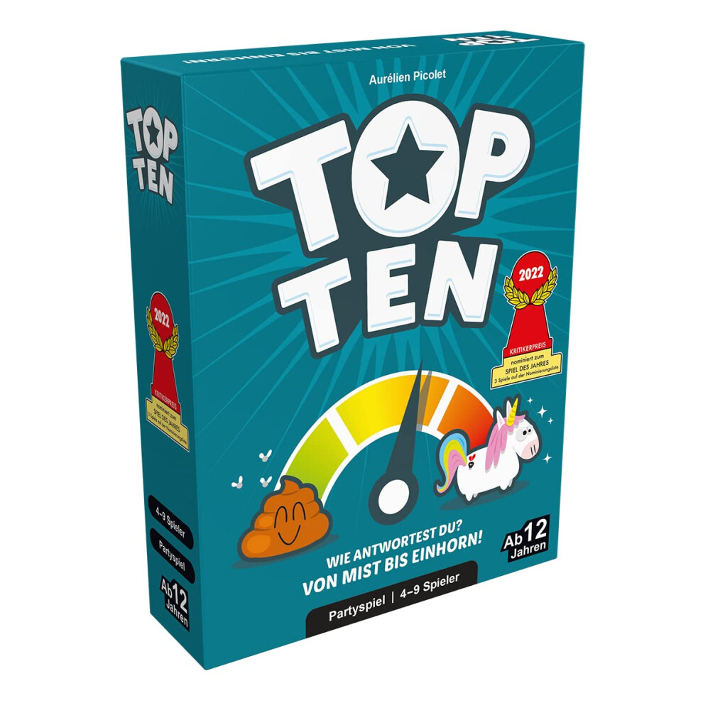 Asmodee Cocktail Games Top Ten Party Game Nominated For Game Of The Year 2022 4-9 Players From 12+ Years 30 Minutes German
