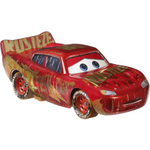 Disney Cars and Pixar Cars Die-Cast Singles Muddy Rusteze Racing Center Lightning McQueen 1:55 Scale Fan Favorite Character Vehicles Gift for Kids A