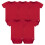 Gerber Gerber Baby 5 Pack Onesies Multi-Packs Interlock 180 gsm, Rosso, 6-9 Mesi 1