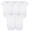 Gerber Gerber Unisex Βaby 5 Pack Onesies Multi-packs Bundle Interlock 180 gsm Shirt, Λευκό, 24 Μηνών ΗΠΑ 1