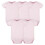 Gerber Gerber Unisexe Bébé 5 Pack Onesies Multi-packs Interlock 180 gsm Rose Clair, 12 Mois 1