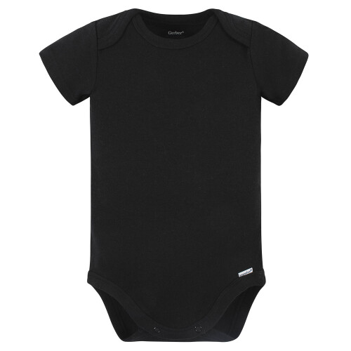 Gerber Gerber 5 Pack Unisex Body de Bebê Interlock 180 Gsm, Preto, 24 Meses 1