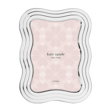 kate spade new york South Street 5' x 7' Silver Wavy Frame