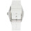 Guess GUESS Mens Casual Multifunction 43mm Watch - White Polycarbonate Case with White Skeleton Dial & White Silicone Strap 2