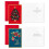 Hallmark Weihnachtskarten Sortiment, Festliche Folie (40 Karten und Umschläge) 5