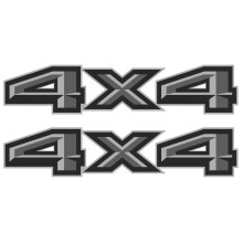 F150 4x4-Aufkleber-Set Ford-Ersatz-Nachttischaufkleber fr LKW-Enthusiasten, langlebiges 4x4-Aufkleberpaket fr den Offroad-Stil (Premium-Serie (Gr