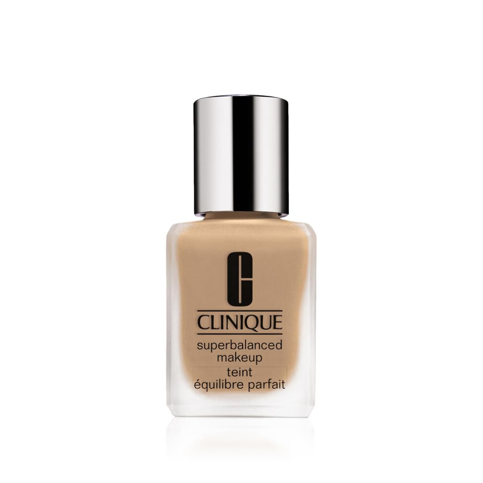 Clinique Superbalanced Oil Free Liquid Foundation Makeup For Dry to Oily Skin Types | Hydrating + Moisturizing  Nude Beige  1 Fl Oz