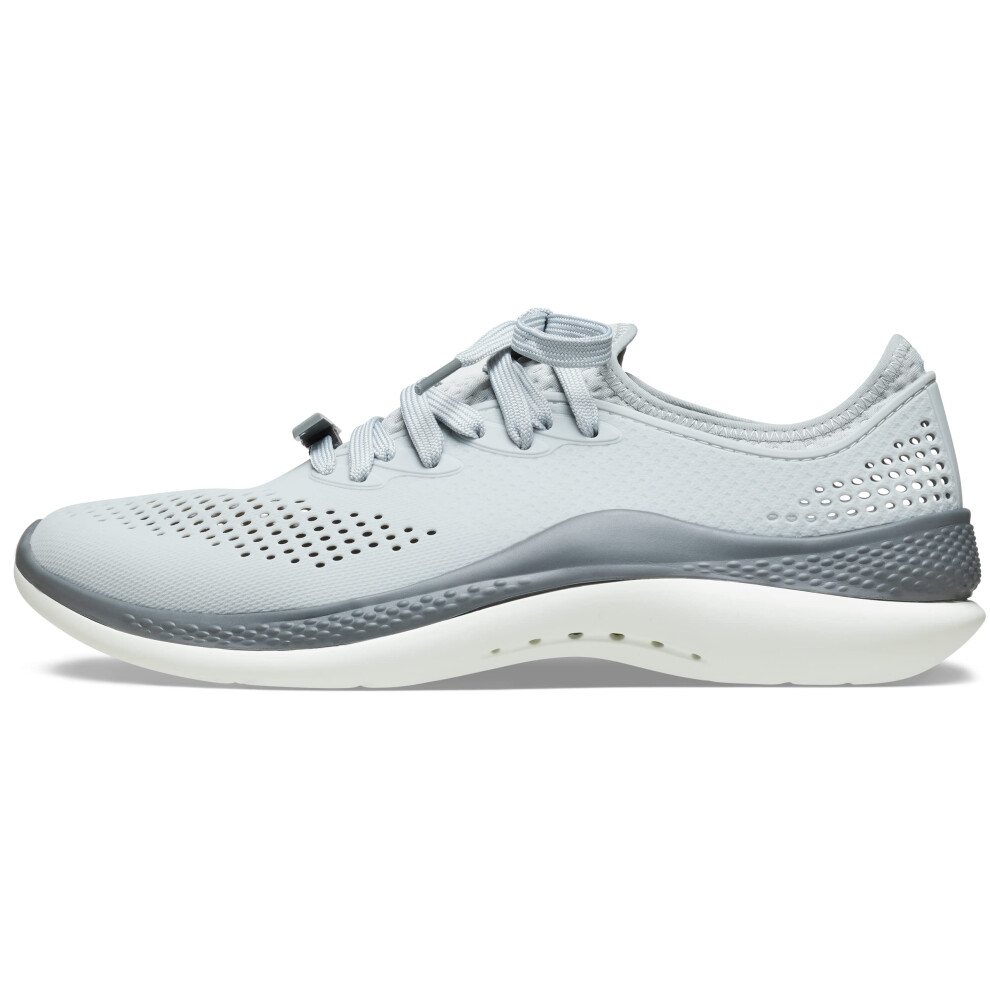 Baskets Crocs LiteRide 360 Pacer pour homme, gris clair/gris ardoise, pointure 5