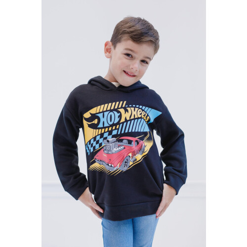 Hot Wheels Μπλούζα Φούτερ για Αγοράκια Μαύρη 6 1