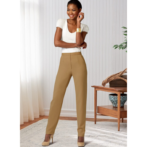 Butterick Butterick Γυναικείο Στενό Παντελόνι, Κωδ. B6845 Σετ Ραπτικής, Ένα Μέγεθος, Πολύχρωμο 2