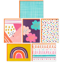 Hallmark Blank Cards Assortment Modern Doodles (48 Cards with Envelopes) for Graduation Just Because All Occasion
