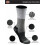 Dickies Dickies dame Dri-tech Moisture Control Crew Multipack Sokker Sort Dot Assorted (6 par) Skost?rrelse 4-6 US 2