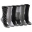 Dickies Dickies dame Dri-tech Moisture Control Crew Multipack Sokker Sort Dot Assorted (6 par) Skost?rrelse 4-6 US 1